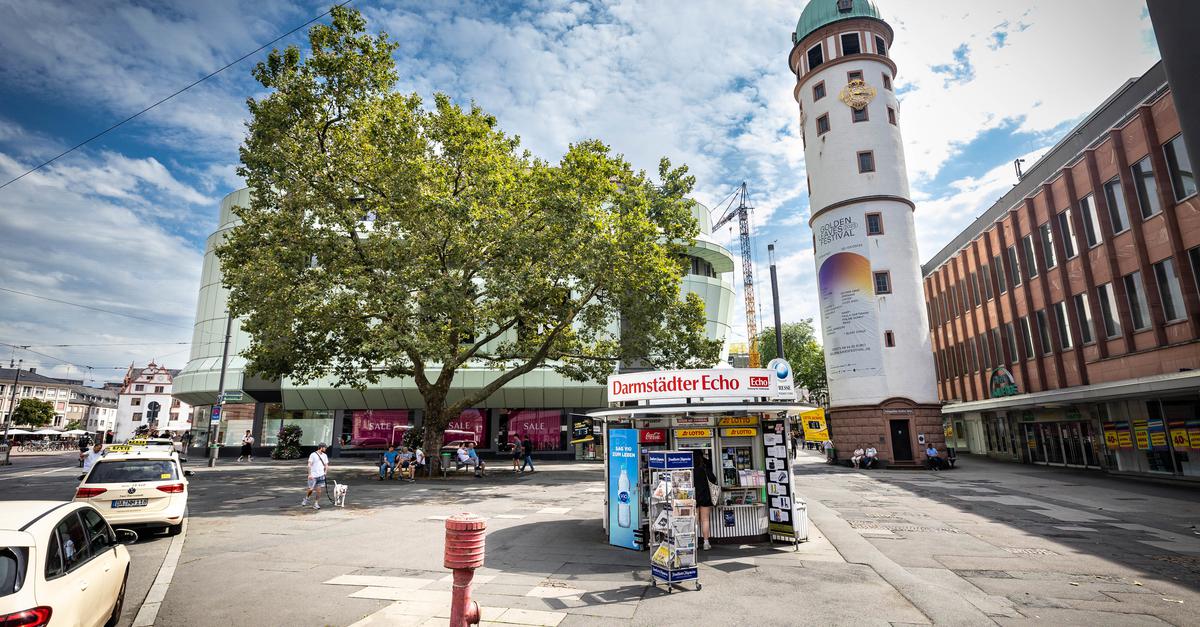 Der ErnstLudwigsPlatz in Darmstadt wird umgebaut